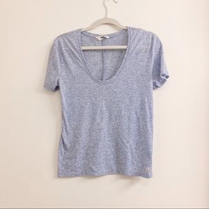 Victoria Secret Blue Scoop Tee
